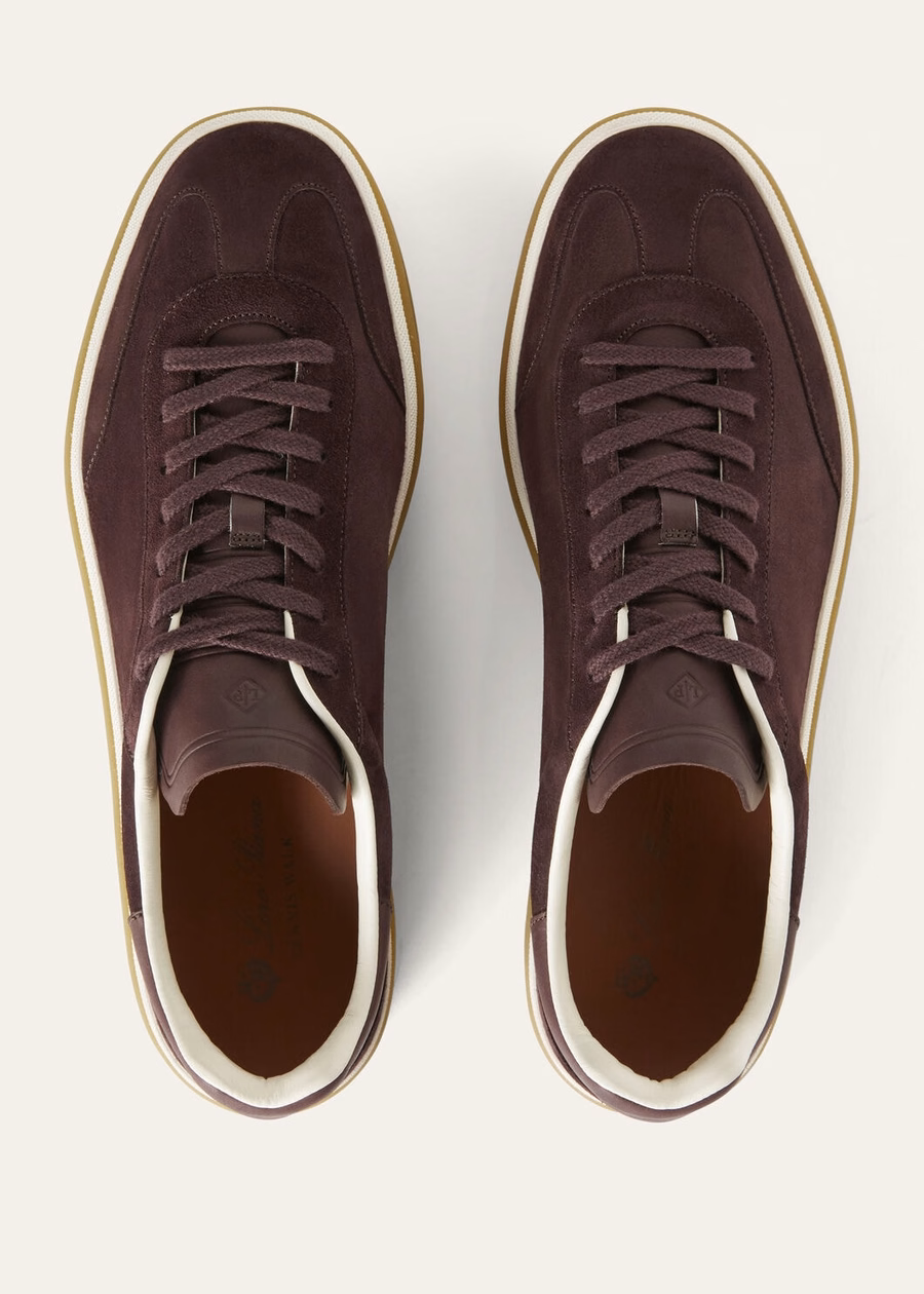 Tennis Walk Tennis suede Calf Split Amarone