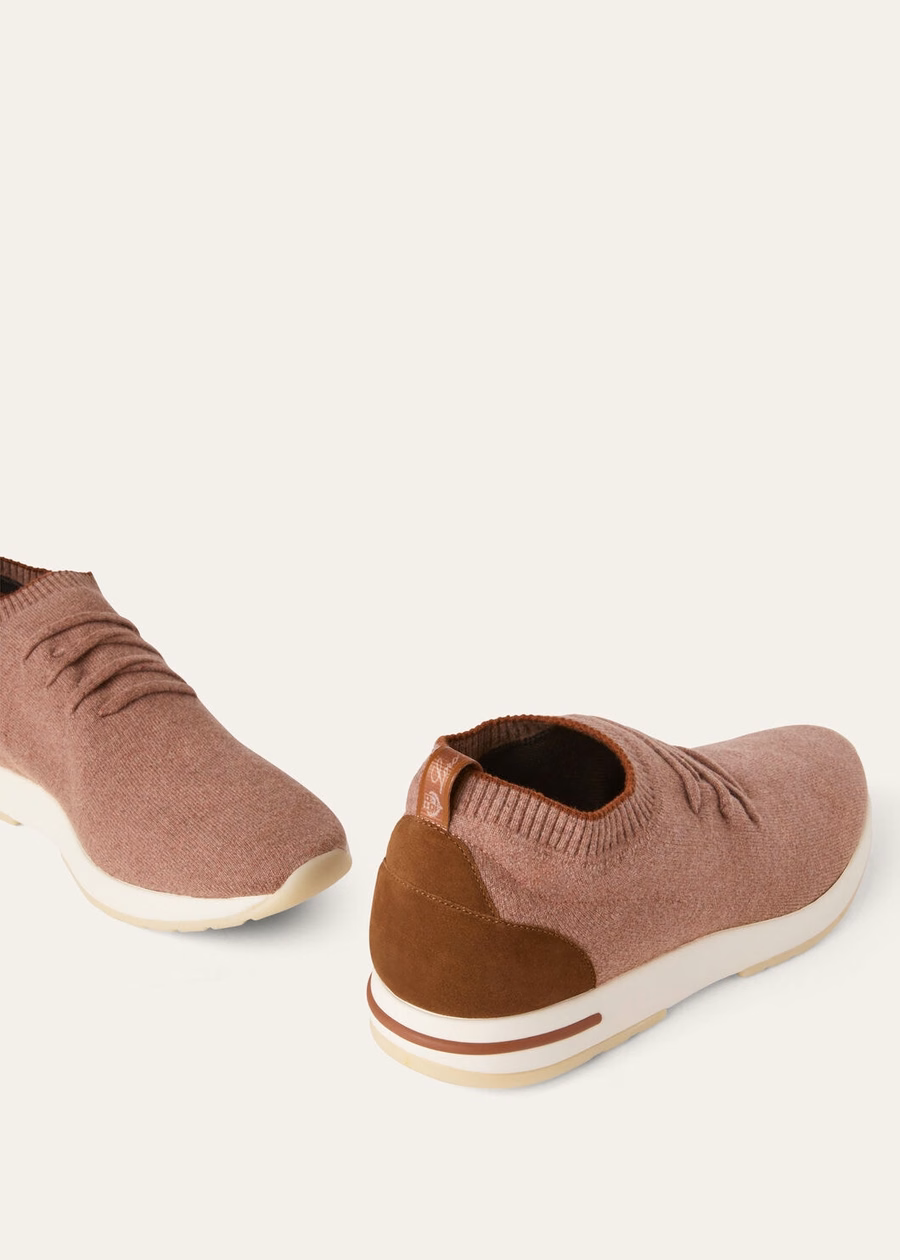 Loro 360 LP Flexy Walk Sneaker Cashmere Red Sand Mel