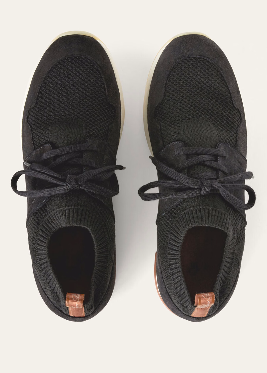 360 LP Flexy Walk Sneaker in Caviar Virgin Wool