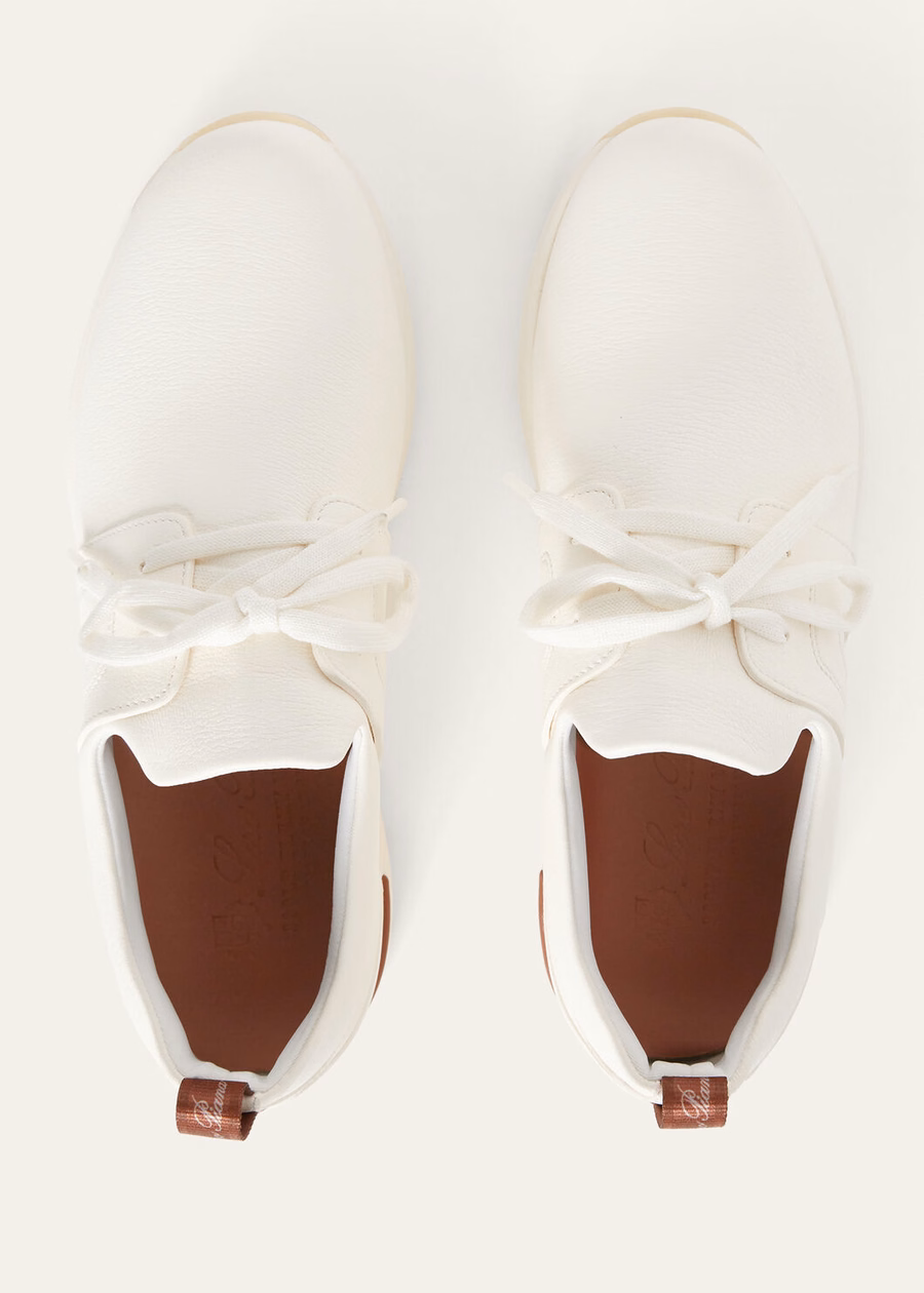 360 LP Flexy Walk Tennis, White Deerskin