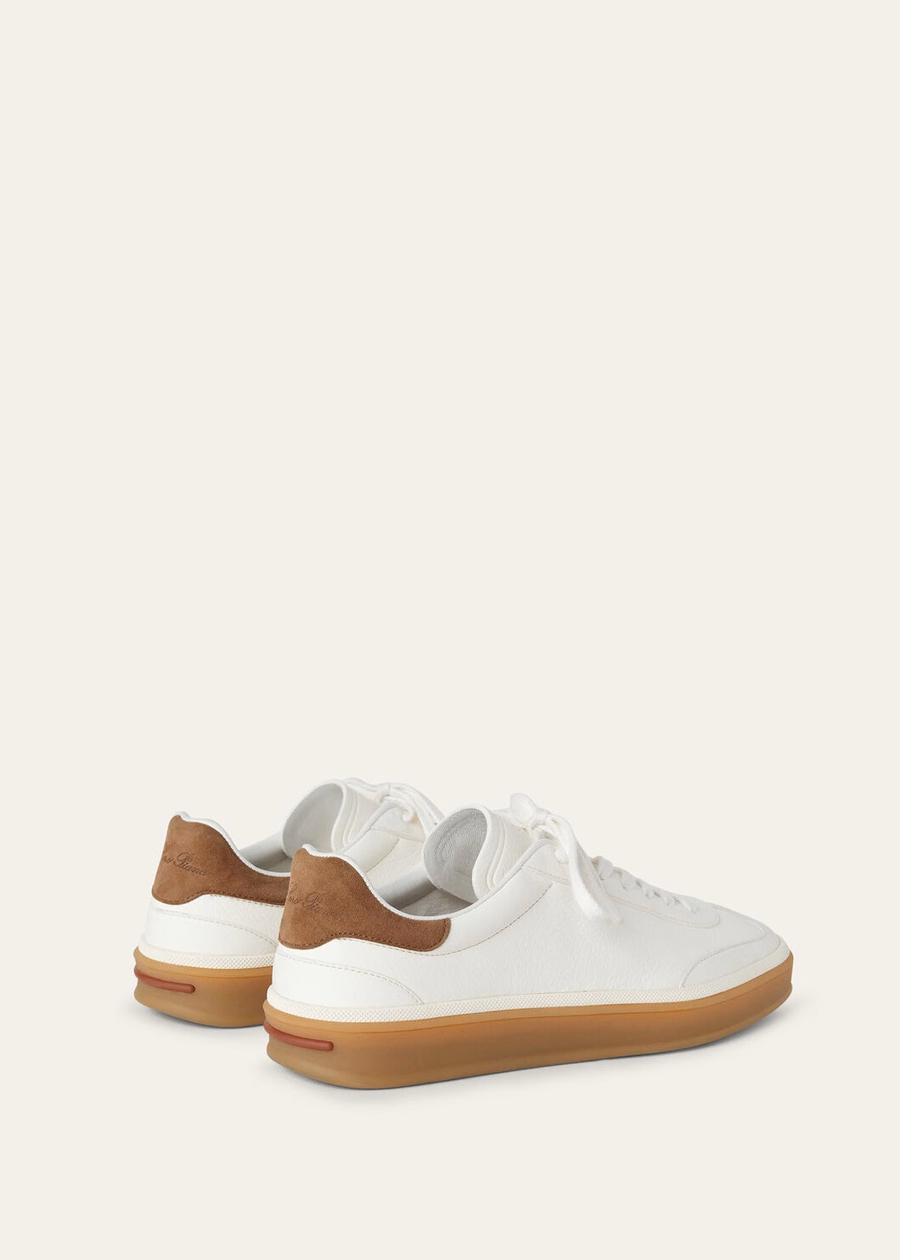 Walk Tennis white deerskin