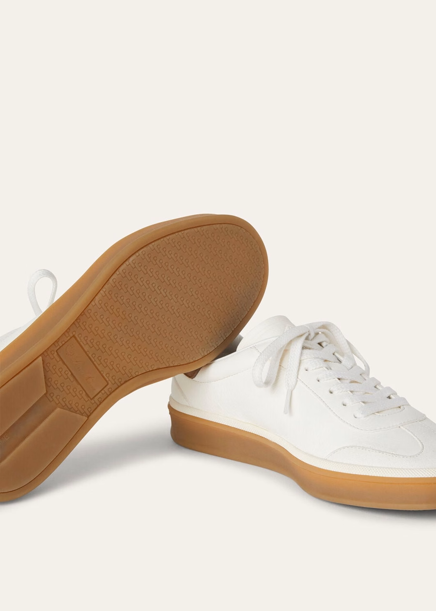 Walk Tennis white deerskin
