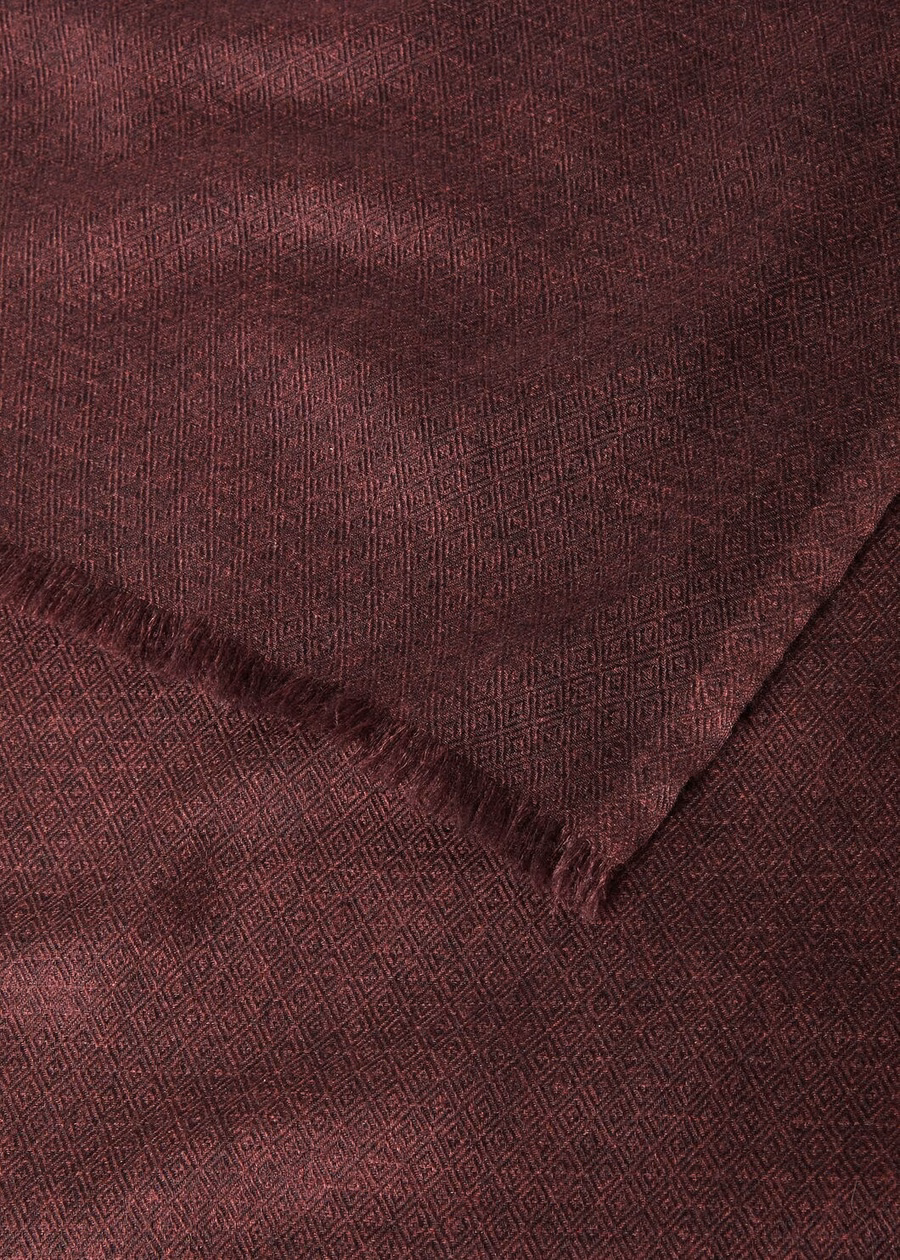 Stardust Stole Silk Cashmere Stardust Blue Chiné