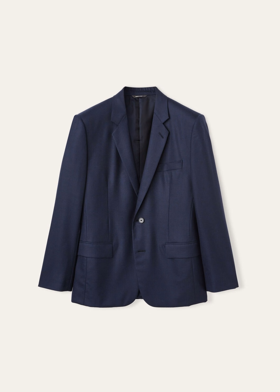 International Suit Virgin Wool Icy Blue