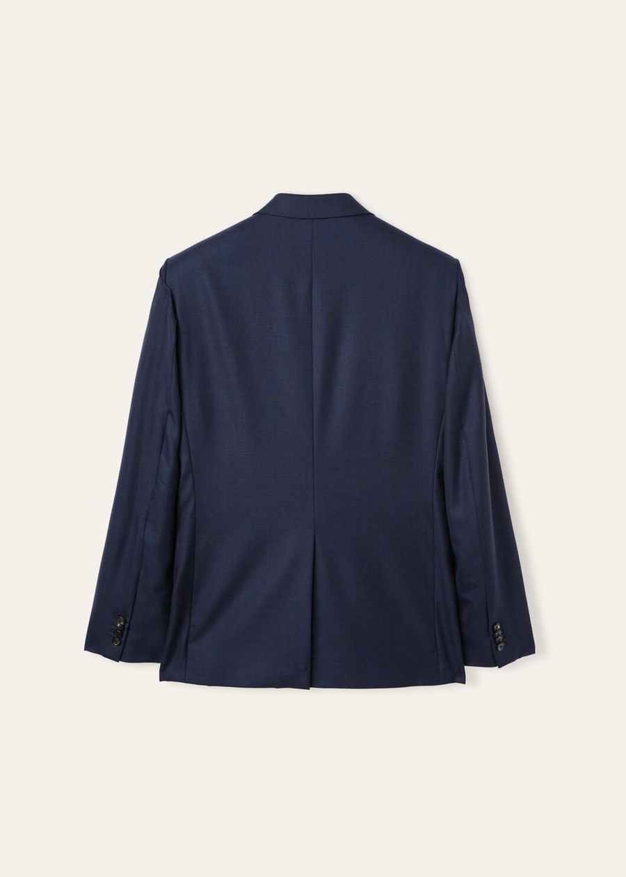 International Suit Virgin Wool Icy Blue