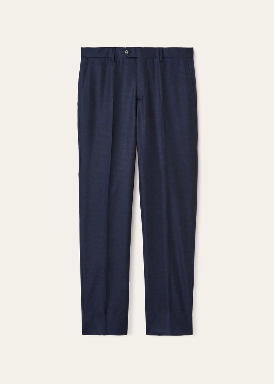 International Suit Virgin Wool Icy Blue