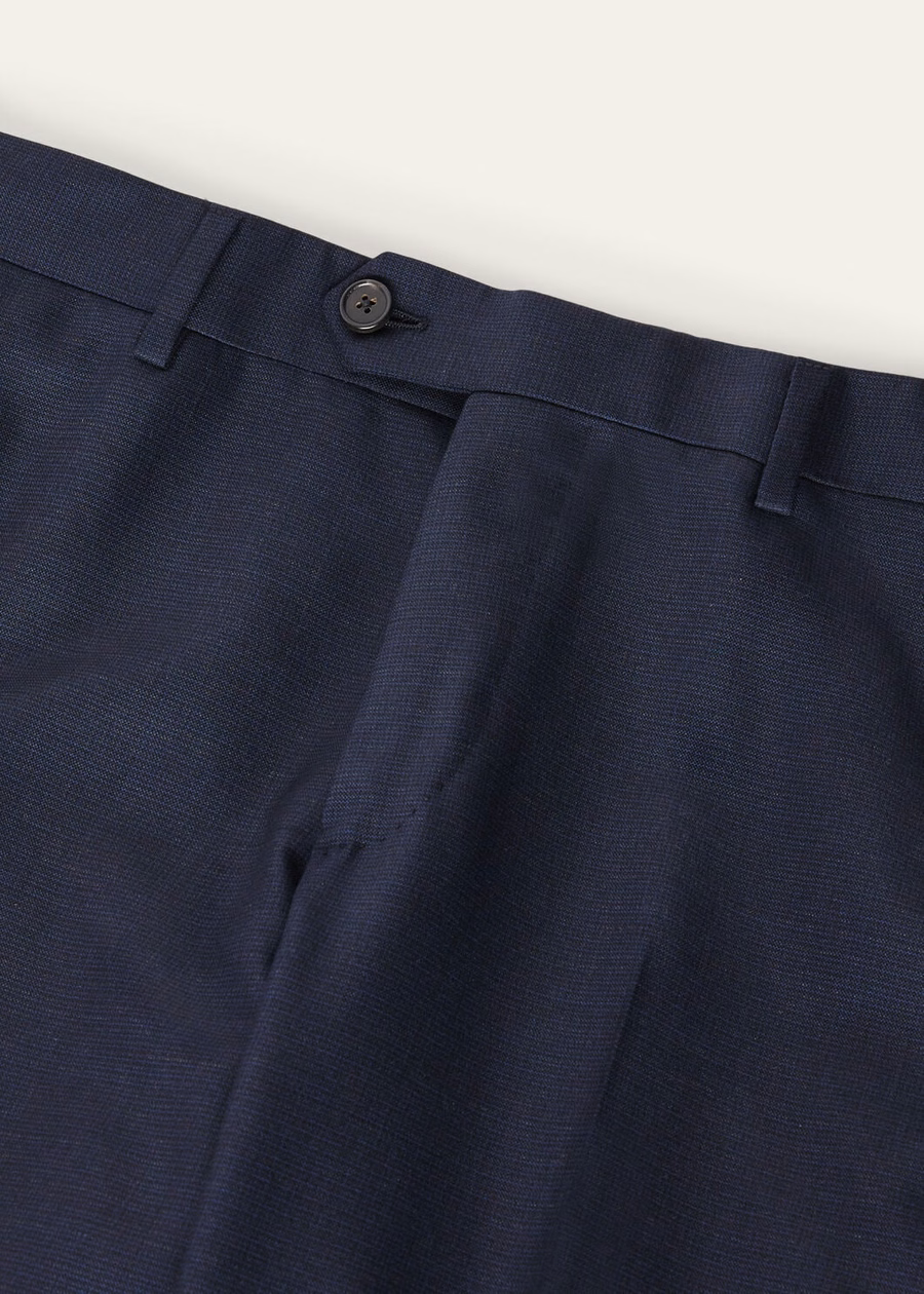 International Suit Virgin Wool Icy Blue