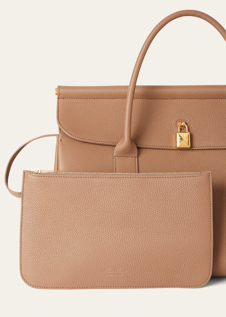 Fossil L32 Grained Calfskin Tote Bag
