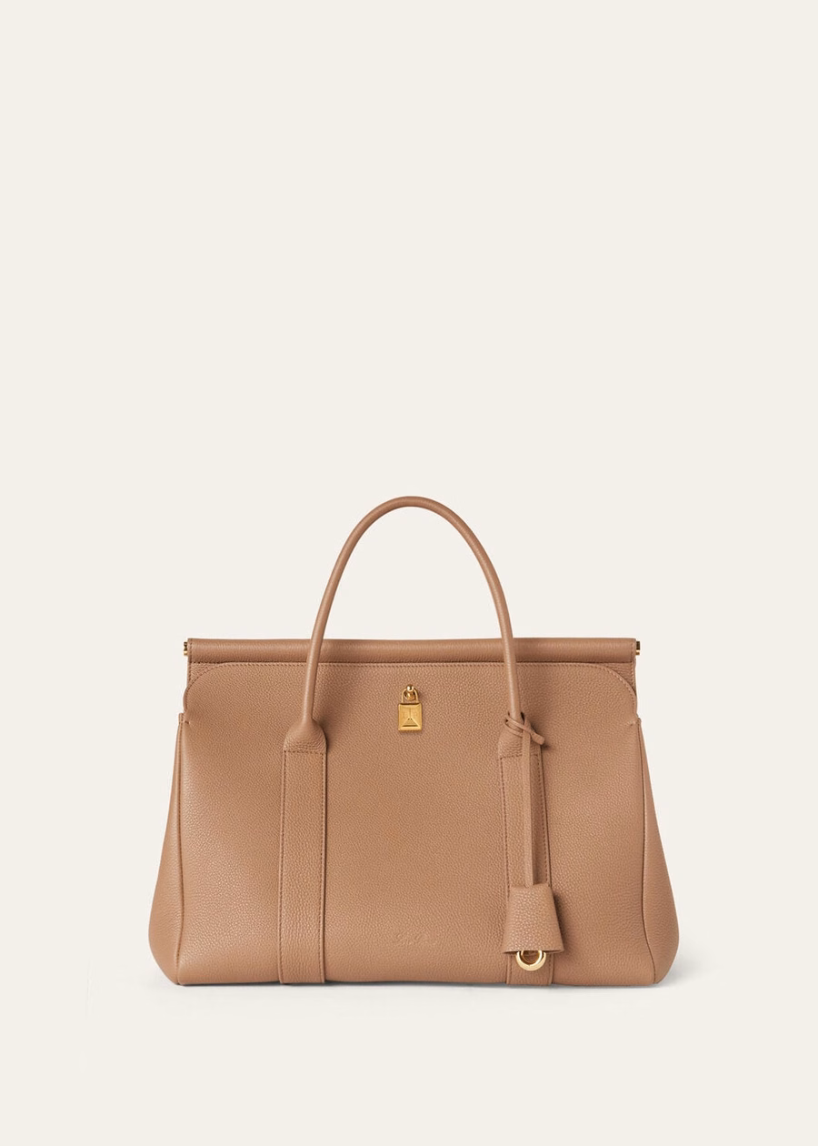 Fossil L32 Grained Calfskin Tote Bag