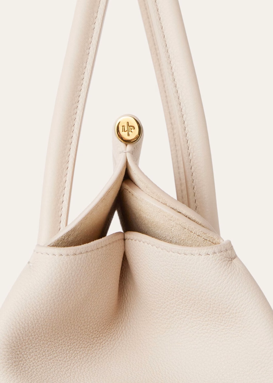 Loom Bag L32 Light Travertine/Sun Gold Grained Calfskin