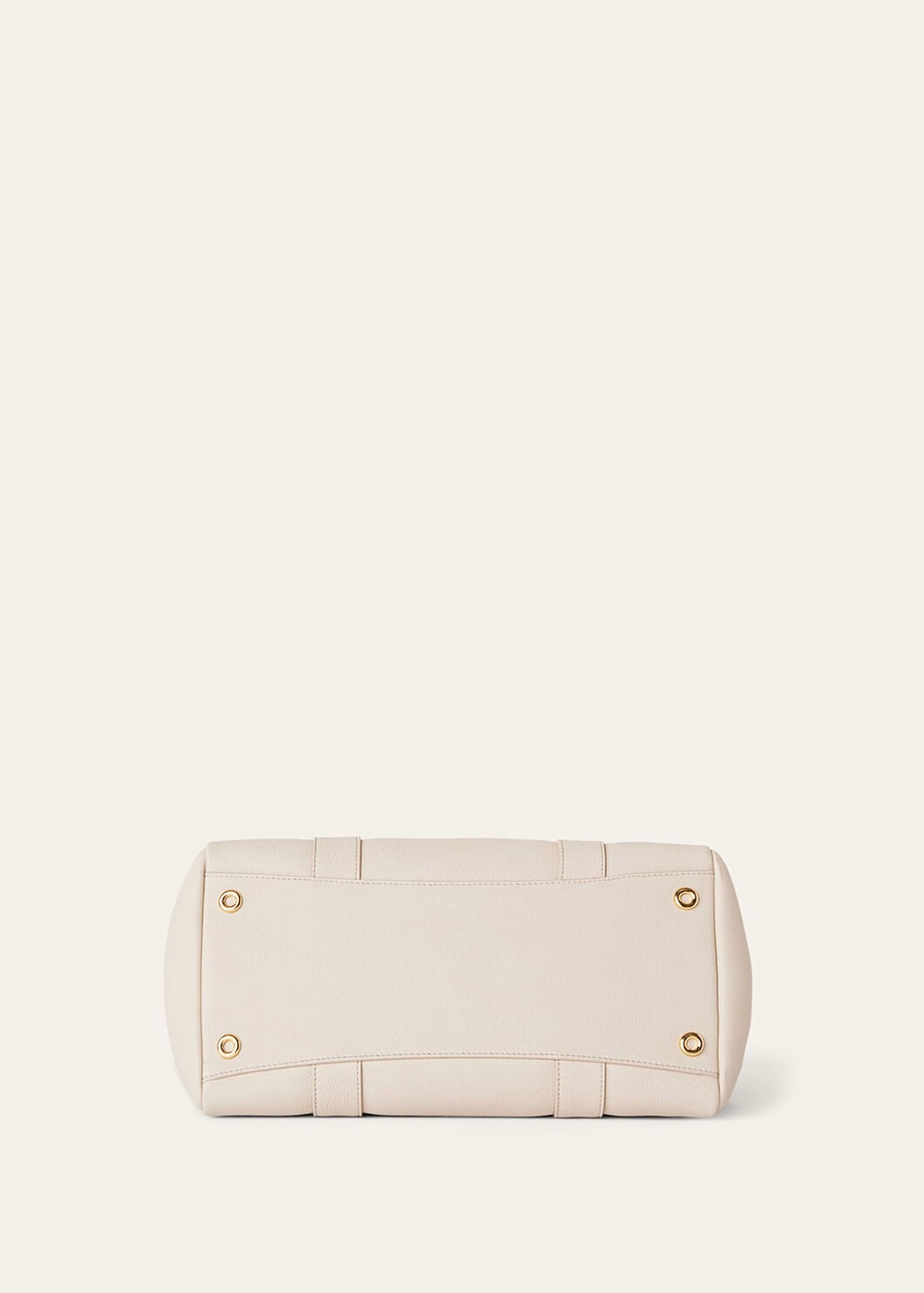 Loom Bag L32 Light Travertine/Sun Gold Grained Calfskin