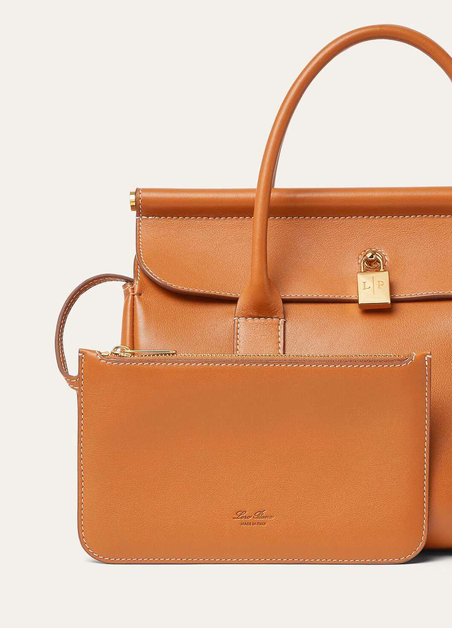 Loom L25 Bag Calfskin Warm Tan/Sun Gold