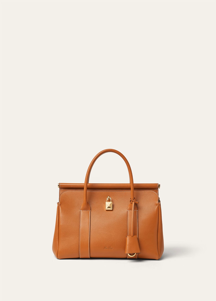 Loom L25 Bag Calfskin Warm Tan/Sun Gold