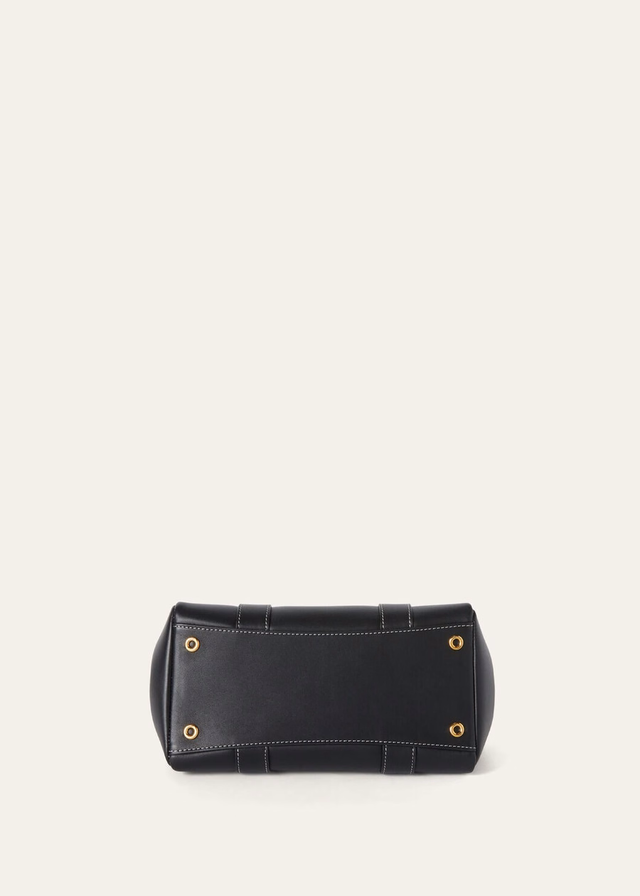 Loom L25 Bag Black Calfskin/Sun Gold
