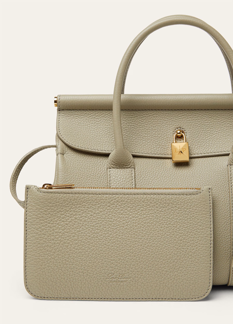 Targon/Sun Gold L25 Dry Calfskin Leather Loom Bag