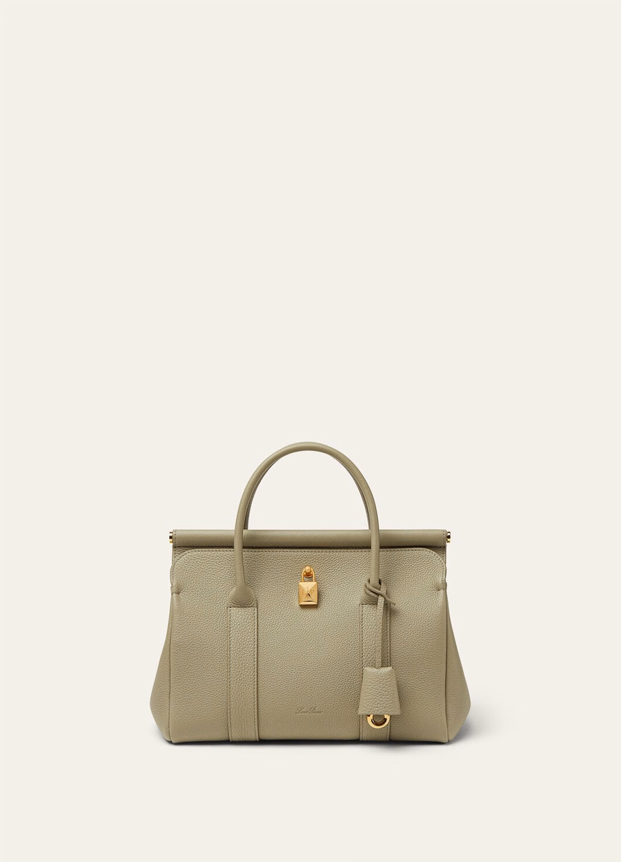 Targon/Sun Gold L25 Dry Calfskin Leather Loom Bag