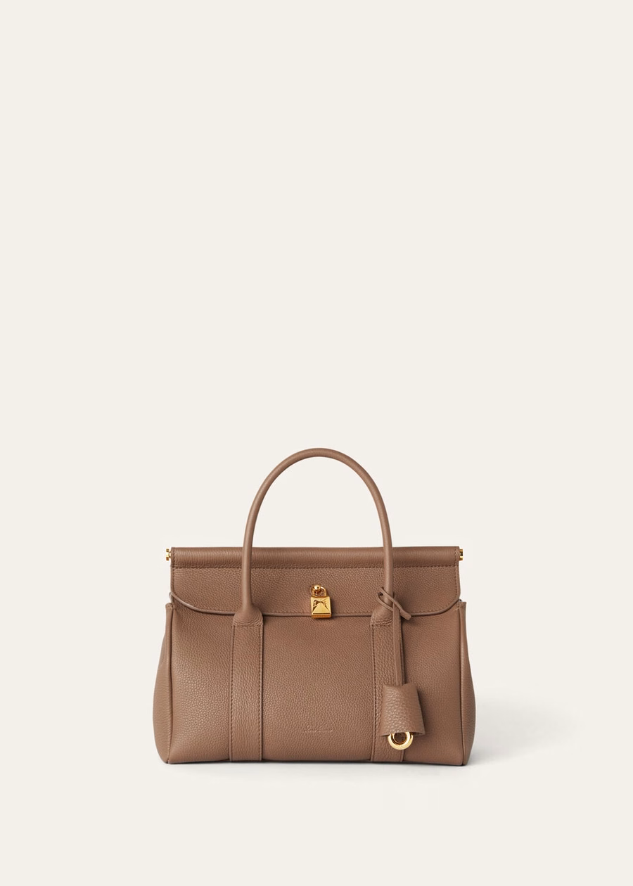Loom L25 Fossil Calfskin/Sun Gold Bag