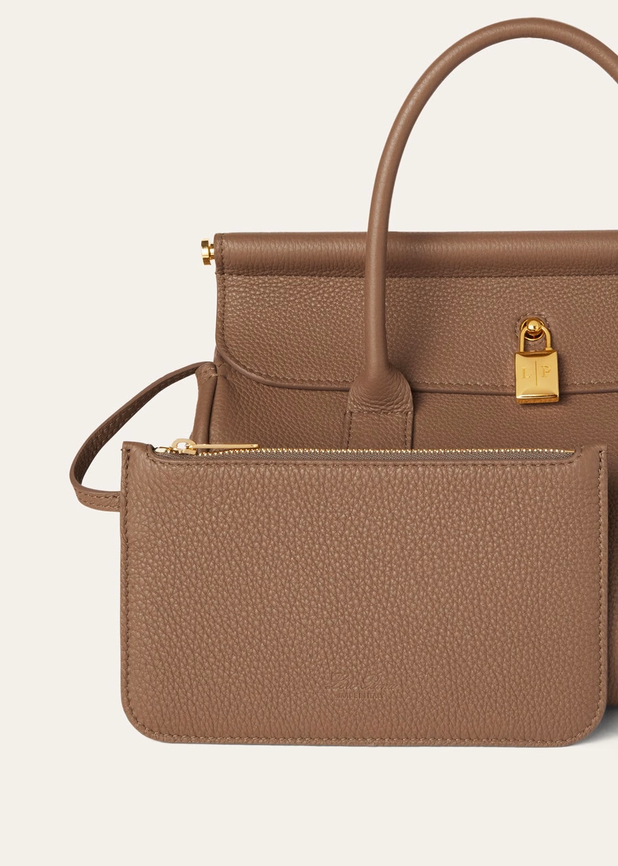 Loom L25 Fossil Calfskin/Sun Gold Bag