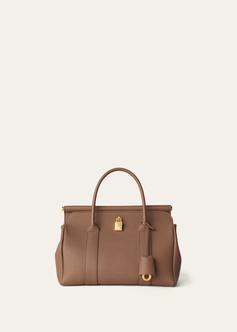 Loom L25 Fossil Calfskin/Sun Gold Bag