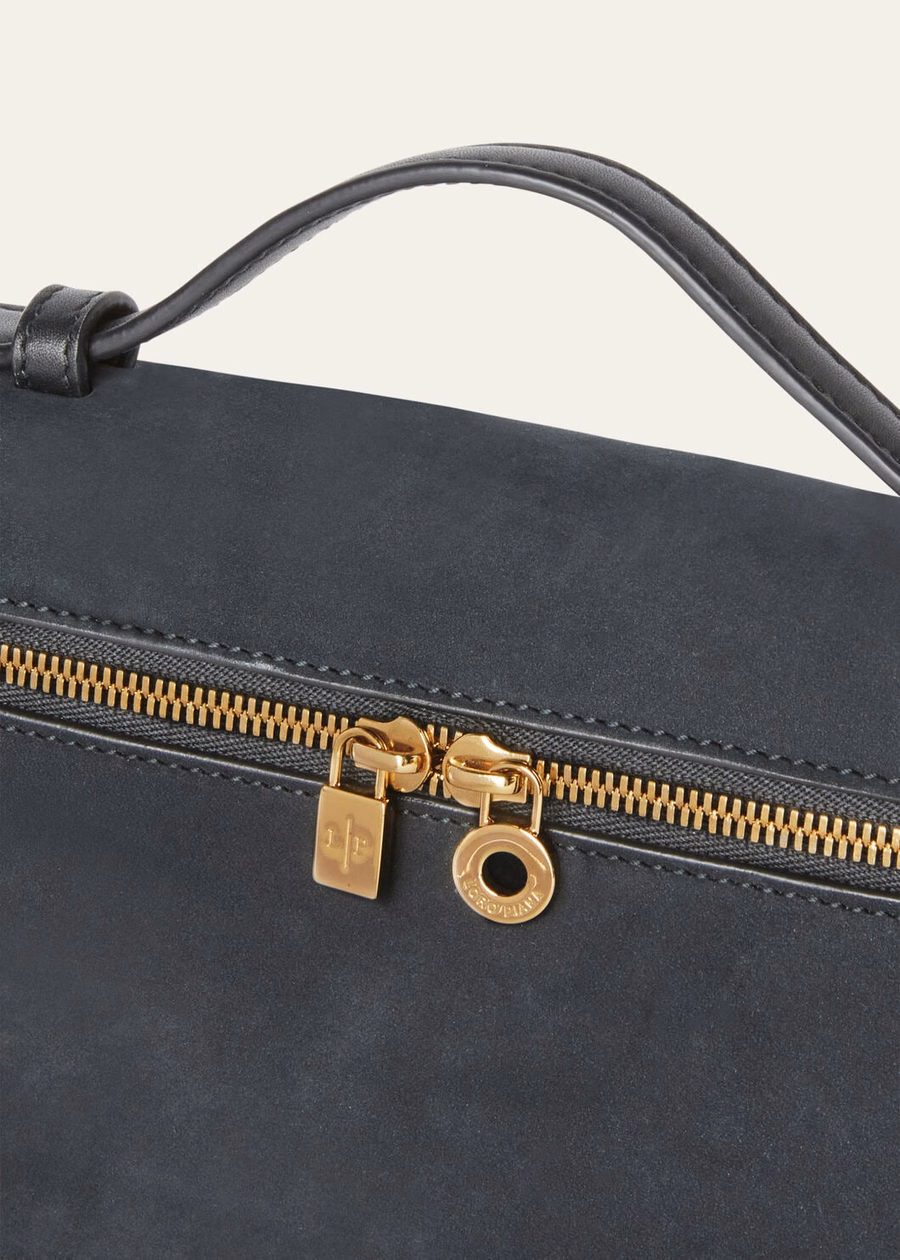 Extra pocket L19 Calfskin Black/Gold Sun
