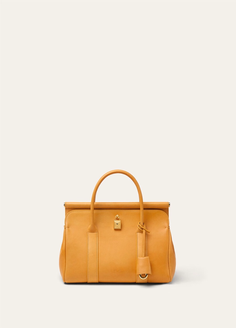 Loom Bag L25 Calfskin Wheat Yellow/Sun Gold