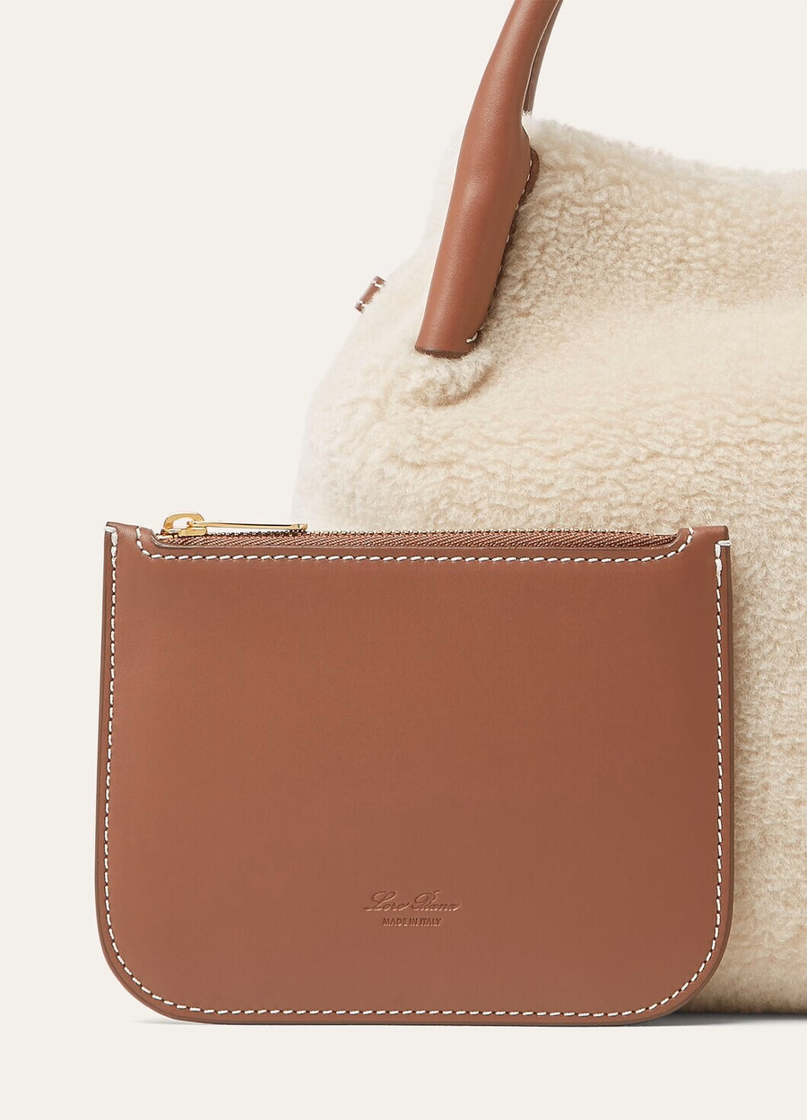 Small Bale Bag Silk Cashmere Old Paper/Caramel Sugar/Sun Gold