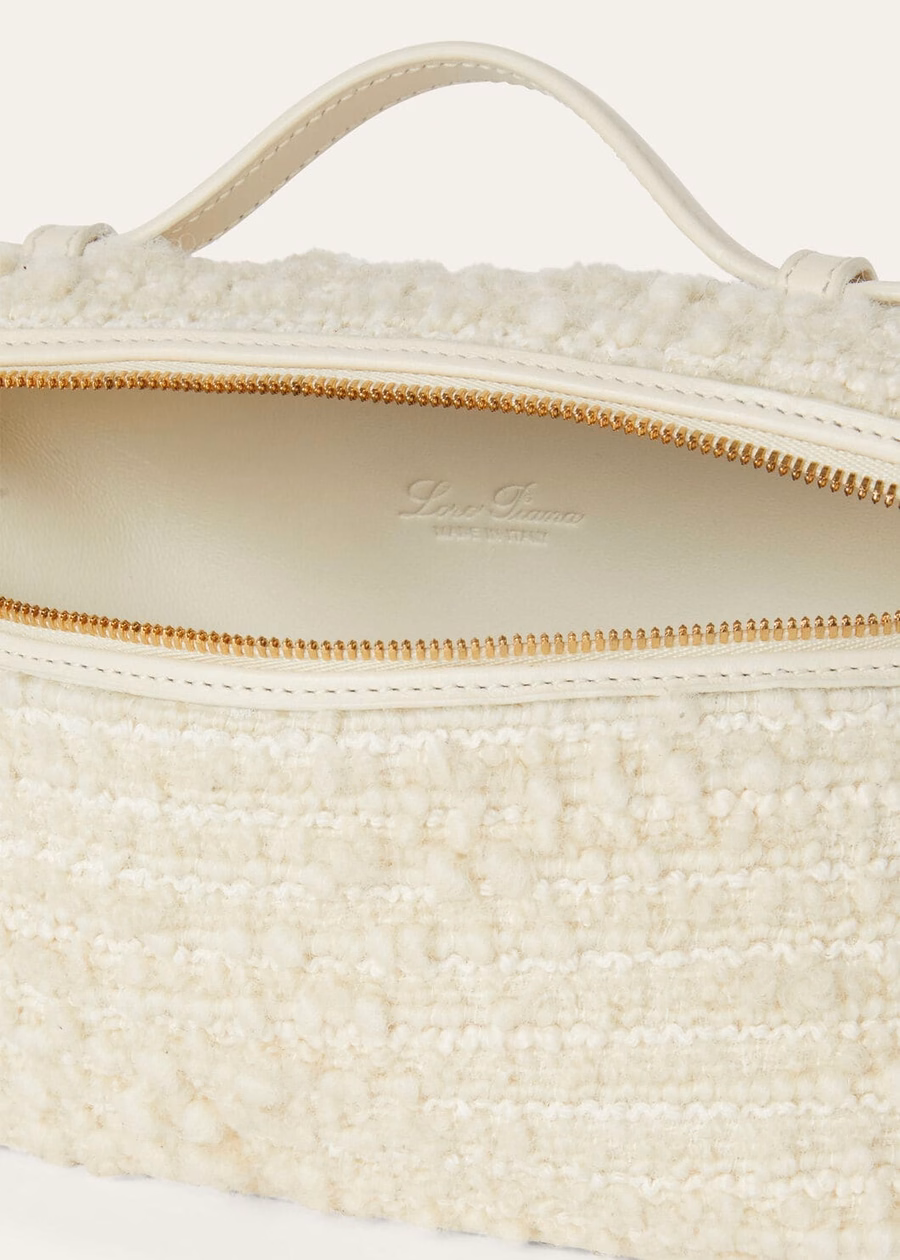 Extra pocket L19 Cotton Virgin wool Whisper White/Sun Gold