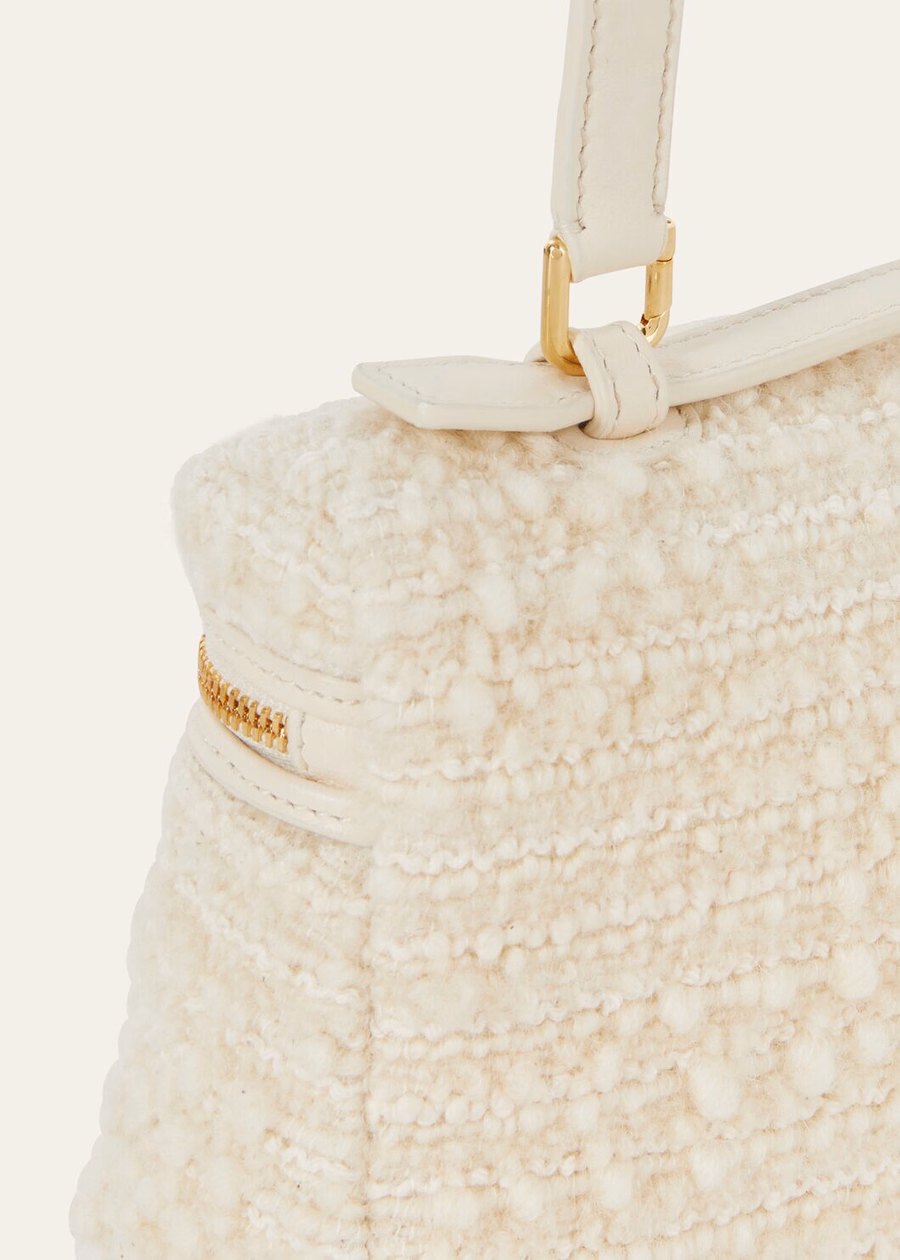Extra pocket L19 Cotton Virgin wool Whisper White/Sun Gold