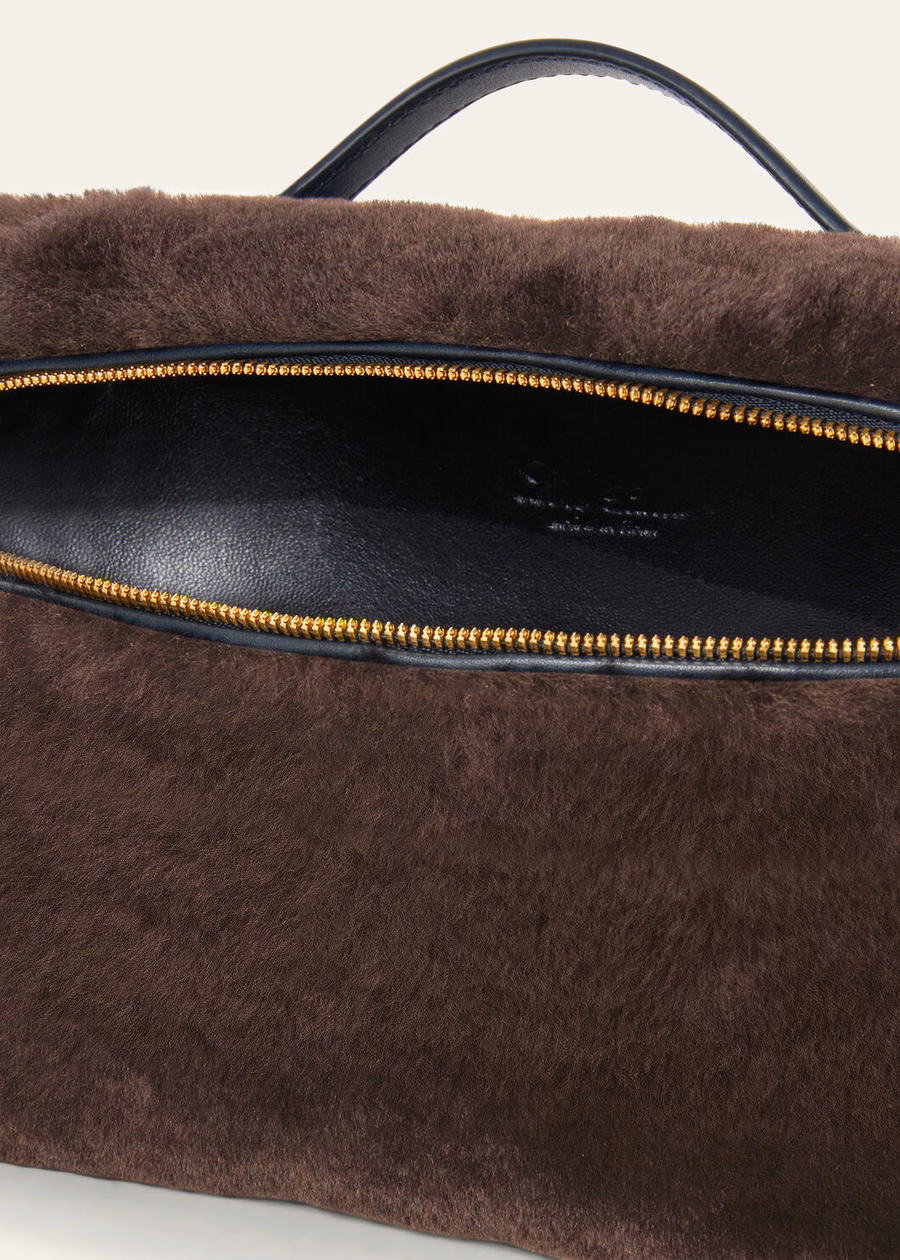 Extra pocket L19 Ram Leather BROWN SHADOW7SUN GOLD