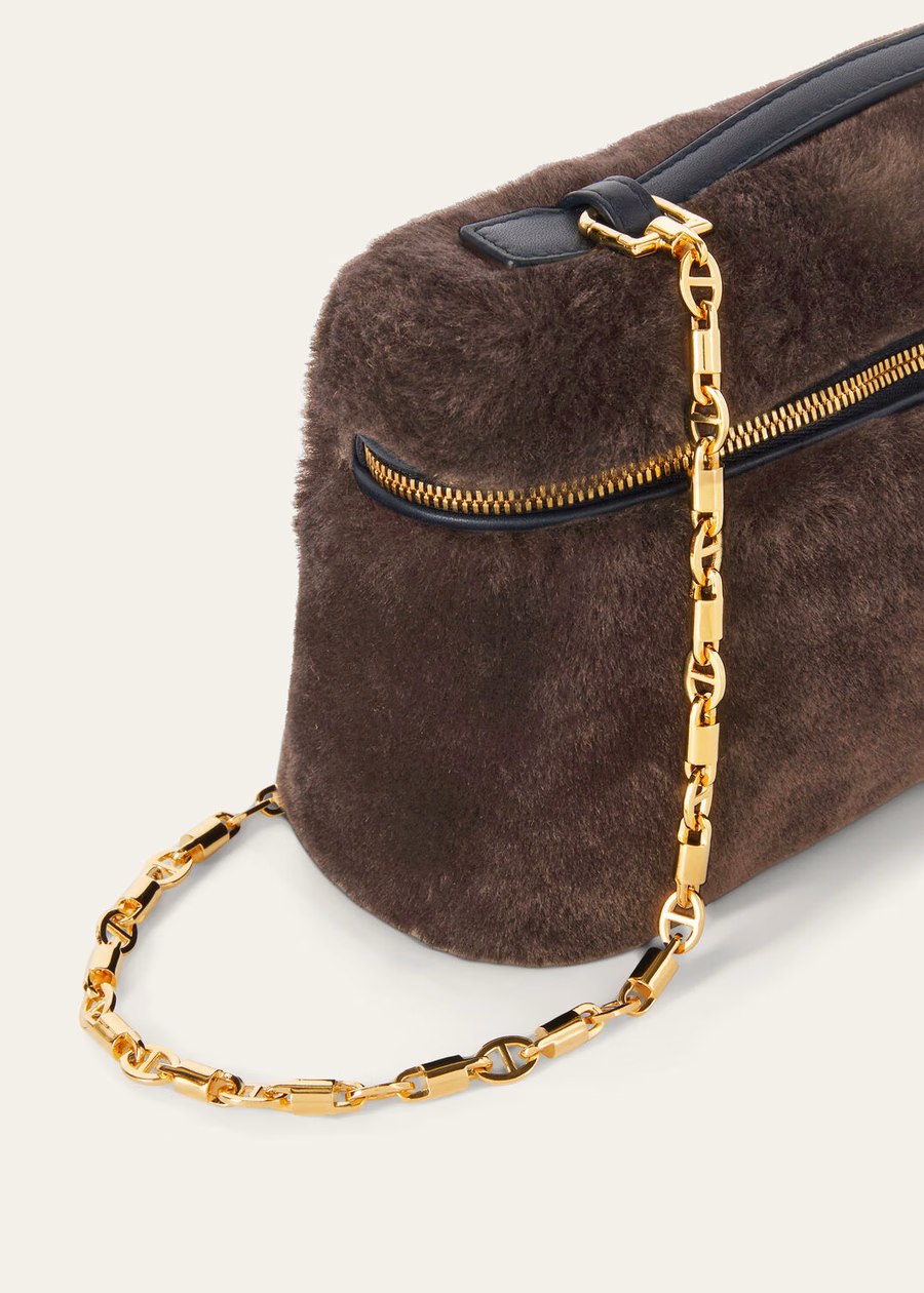 Extra pocket L19 Ram Leather BROWN SHADOW7SUN GOLD