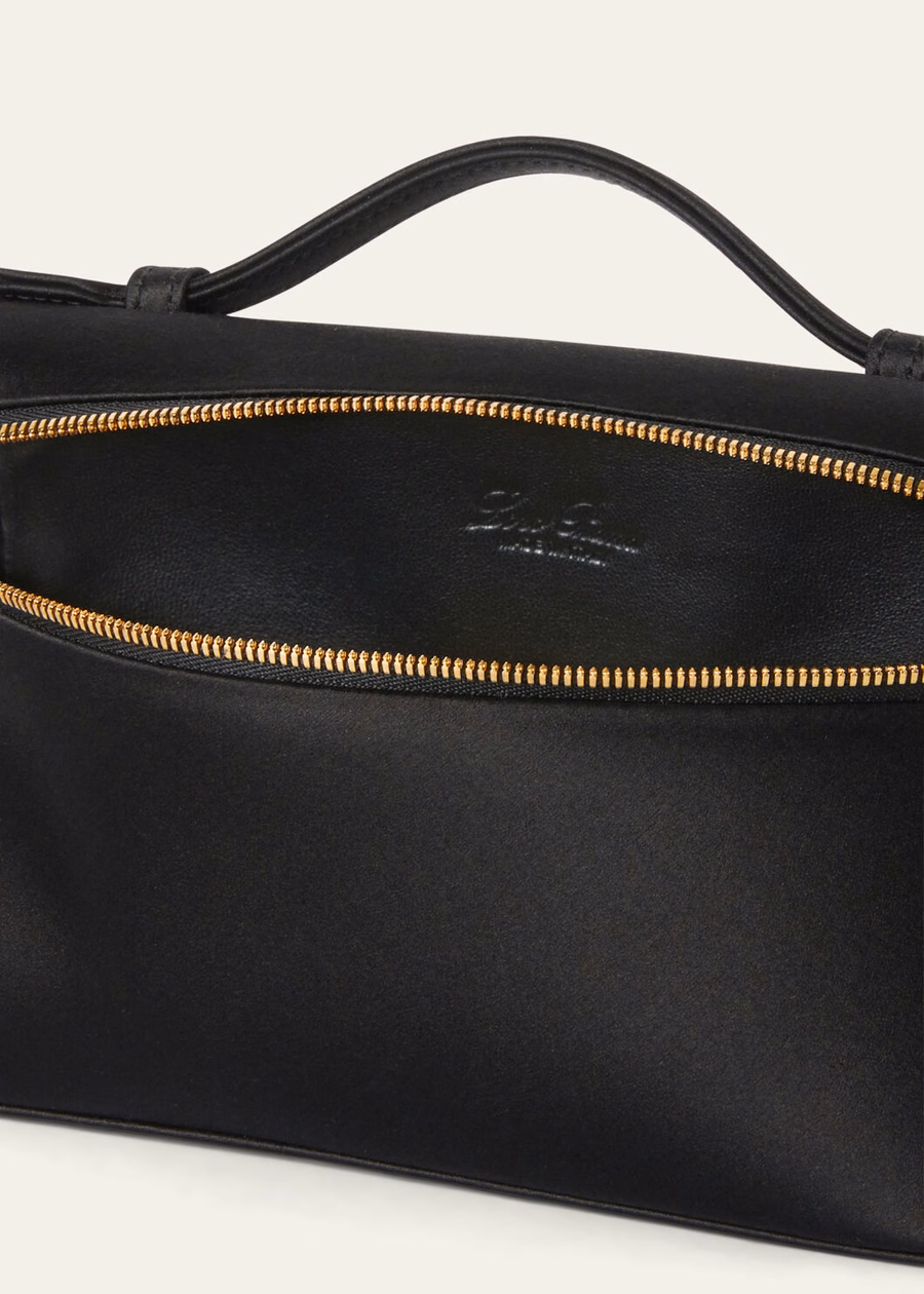 Extra pocket L19 Silk Viscose Black/Sun Gold