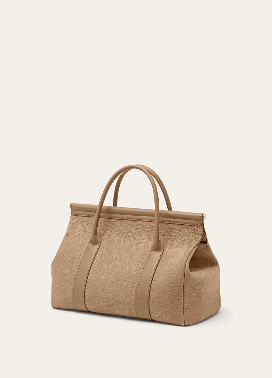 Loom L32 Bag Fume Taupe/Sun Gold Calfskin