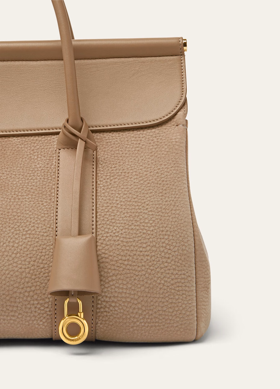 Loom L32 Bag Fume Taupe/Sun Gold Calfskin