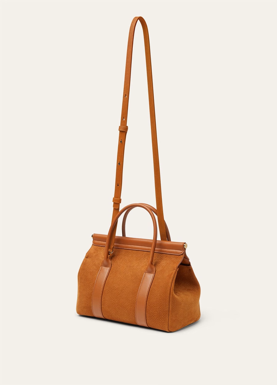 Loom L25 Bag Calfskin Bon Ton Brown/Sun Gold