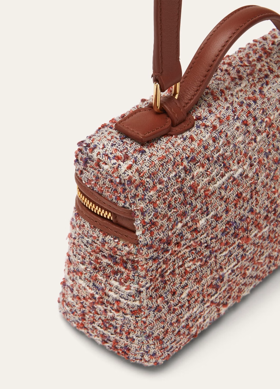 Extra pocket L19, hemp, cotton, linen, rosehip/milk amber/lido blue/smoked caramel/sun gold