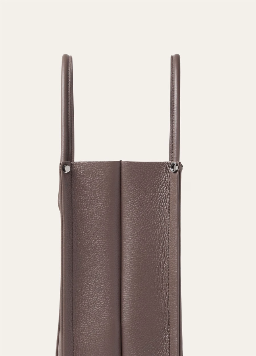 Beam Large Bag Calfskin Dark Chocolate Licorice/Onyx
