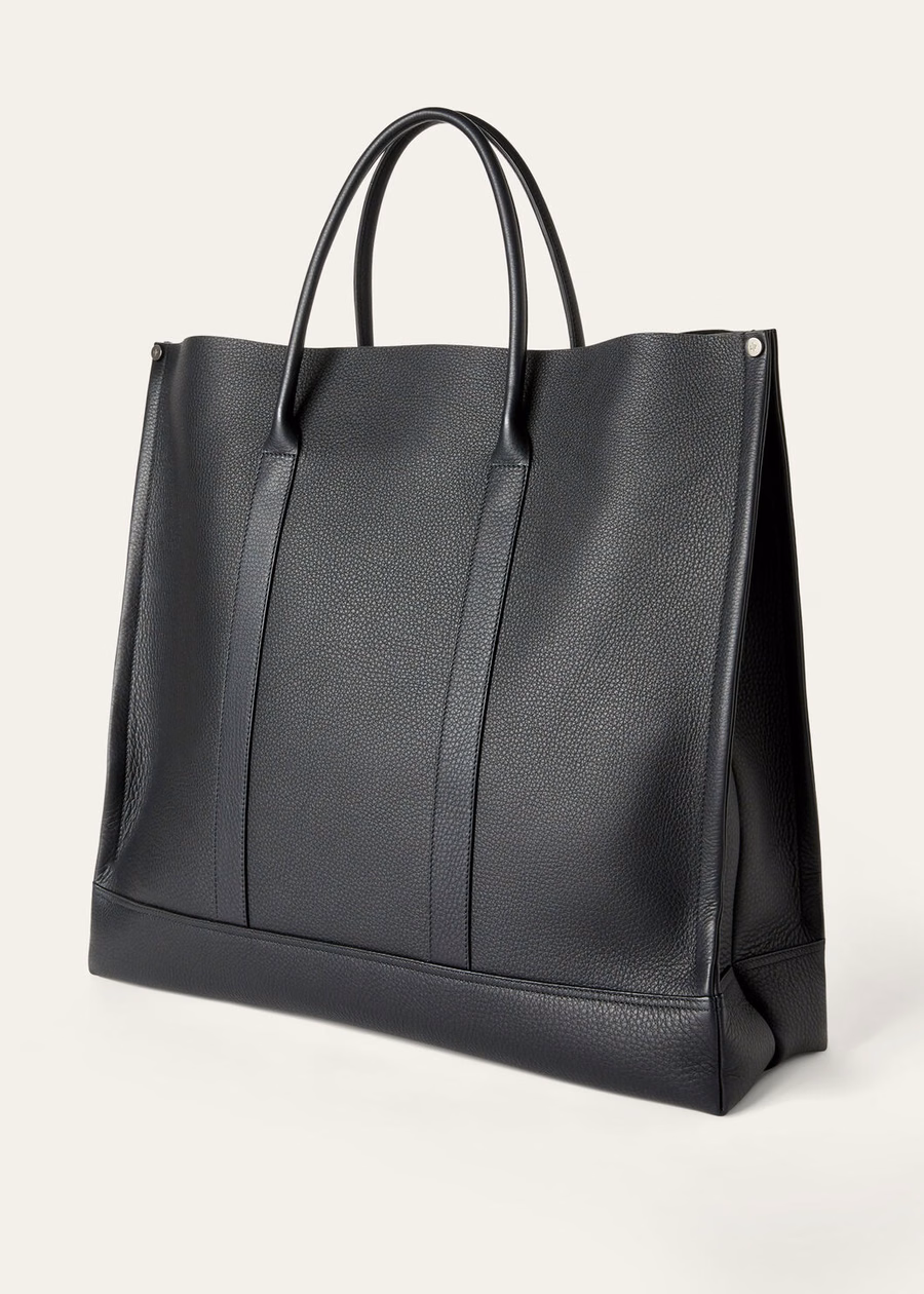 Beam Large Bag Black/Onyx Calfskin