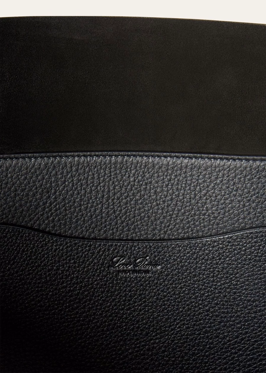 Beam Large Bag Black/Onyx Calfskin