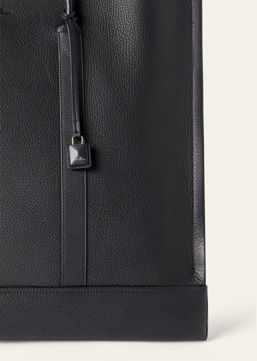 Beam Large Bag Black/Onyx Calfskin