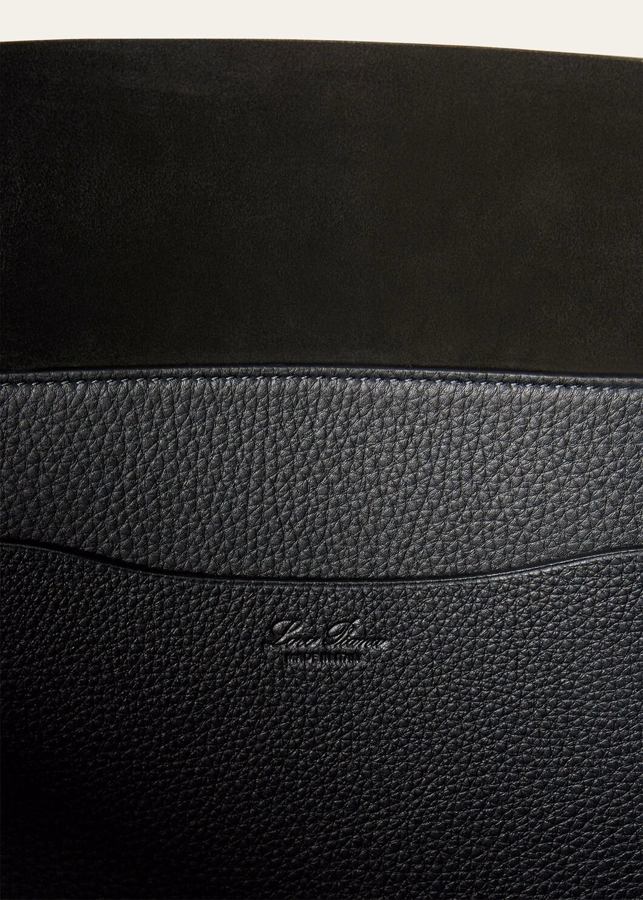 Small Beam Bag Black/Onyx Calfskin