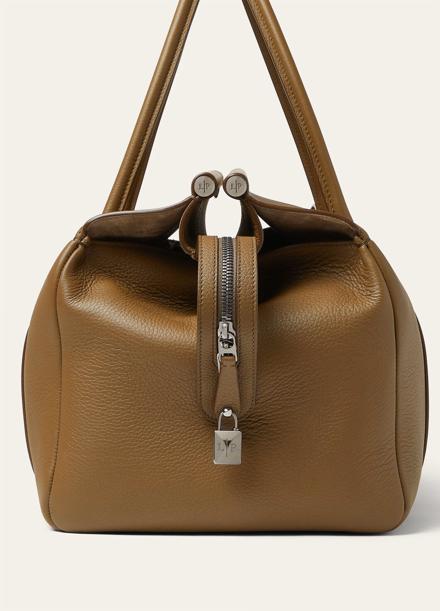 Loom Weekender Bag L42 Salty Capers/Onyx Calfskin