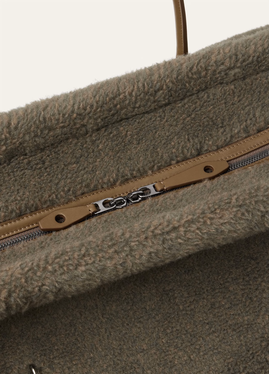 Loom Weekender Bag L50 Silk Cashmere Tundra Moss/Salted Capers/Gun Metal