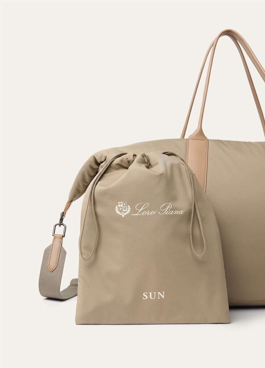 Wind Duffle Microfiber Bag - Storm System® Tobacco/Fumé Taupe/Onyx