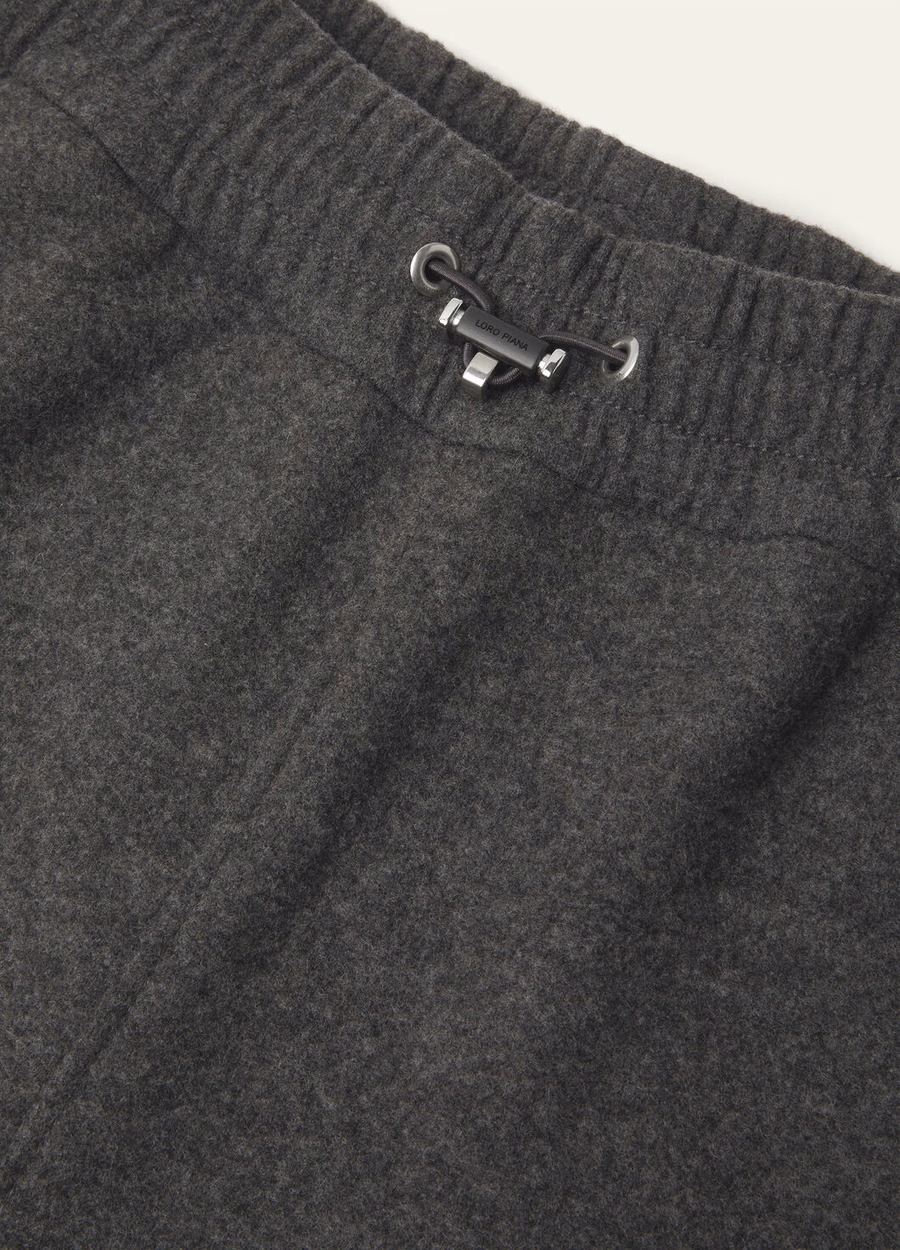 Venenza Cashmere Virgin Wool Pants Embers Grey