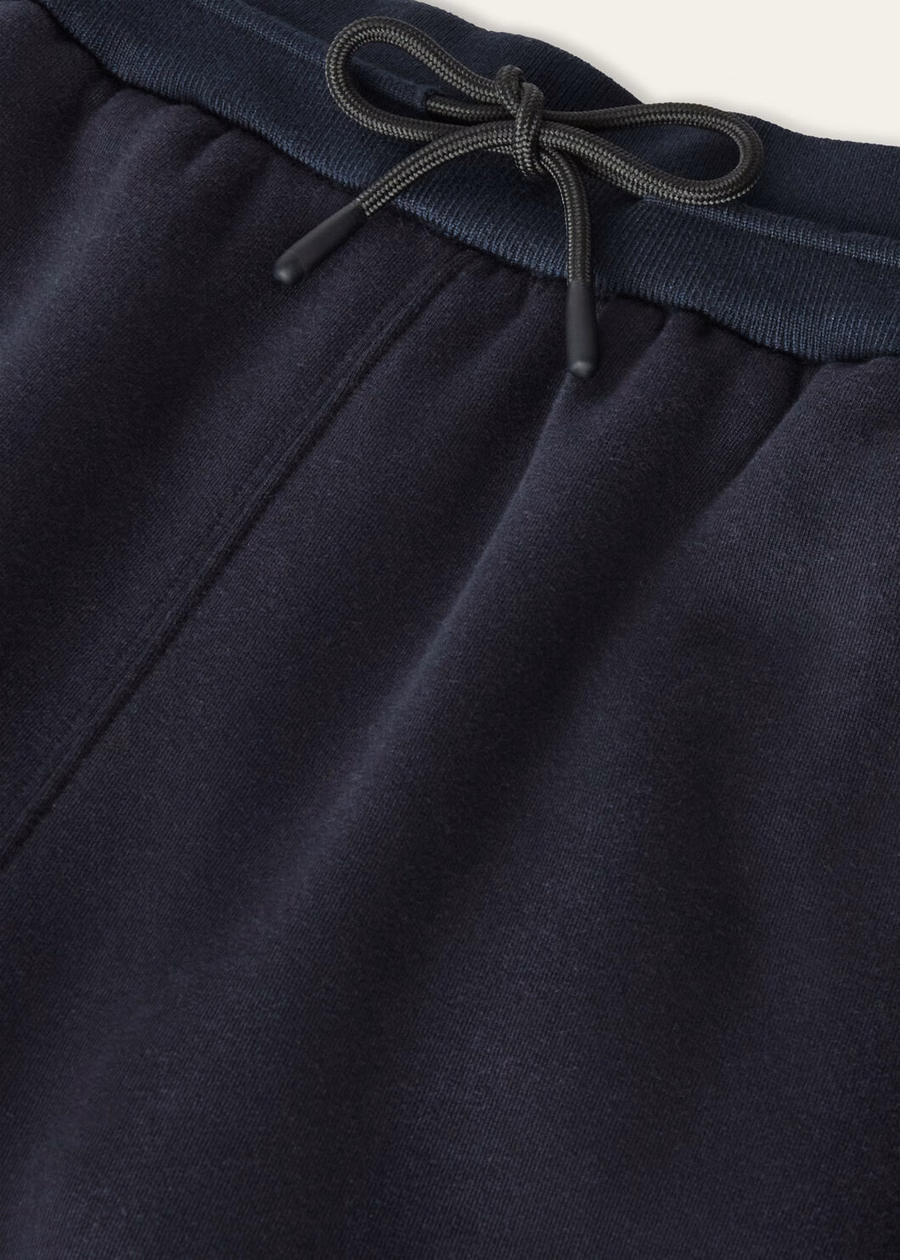 Vogel Cotton Cashmere Pants Navy Blue