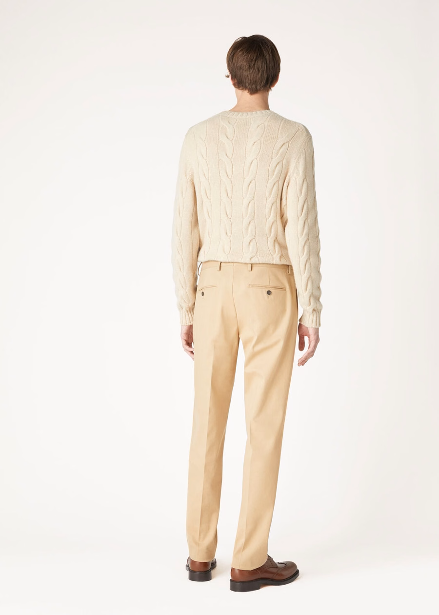 Jarno Cotton Highlander Camel Pants