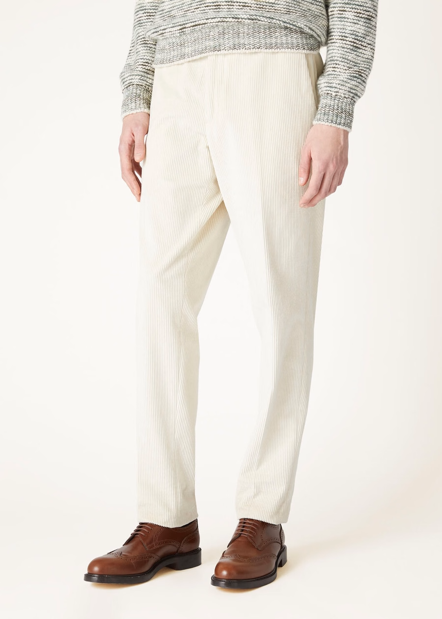 Jarno Cotton Pants Arctic Wolf