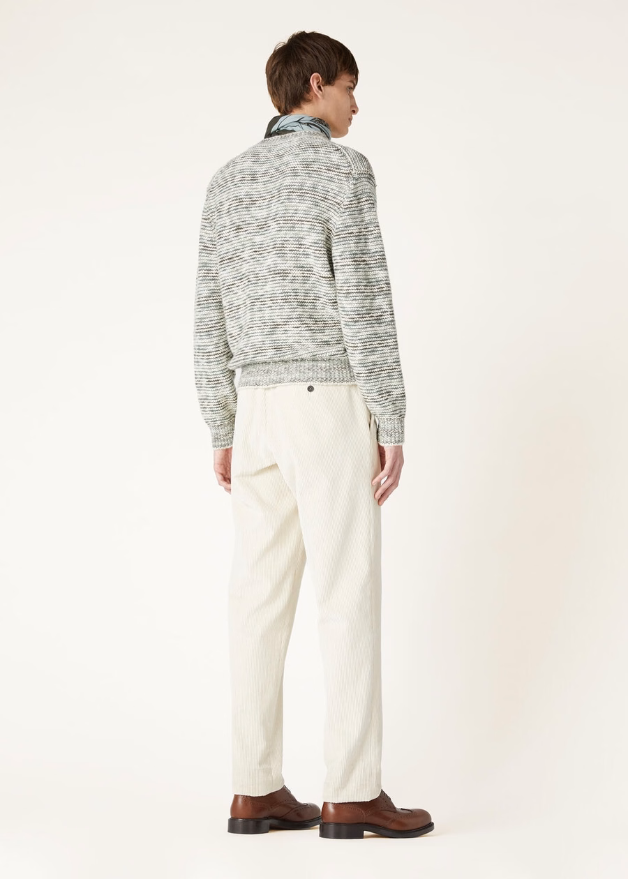 Jarno Cotton Pants Arctic Wolf
