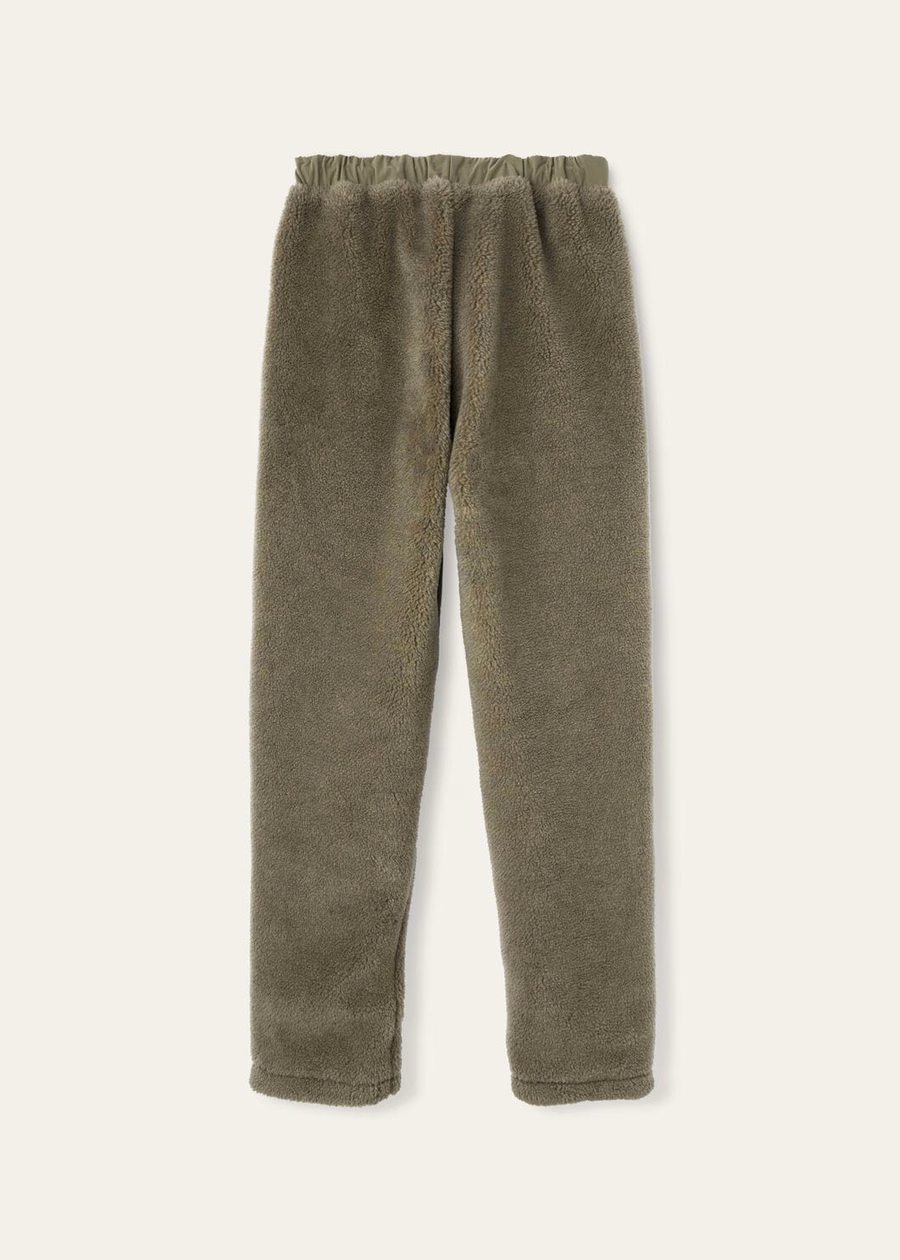 Qualba Silk Cashmere Pants - Rain System® Tundra Moss