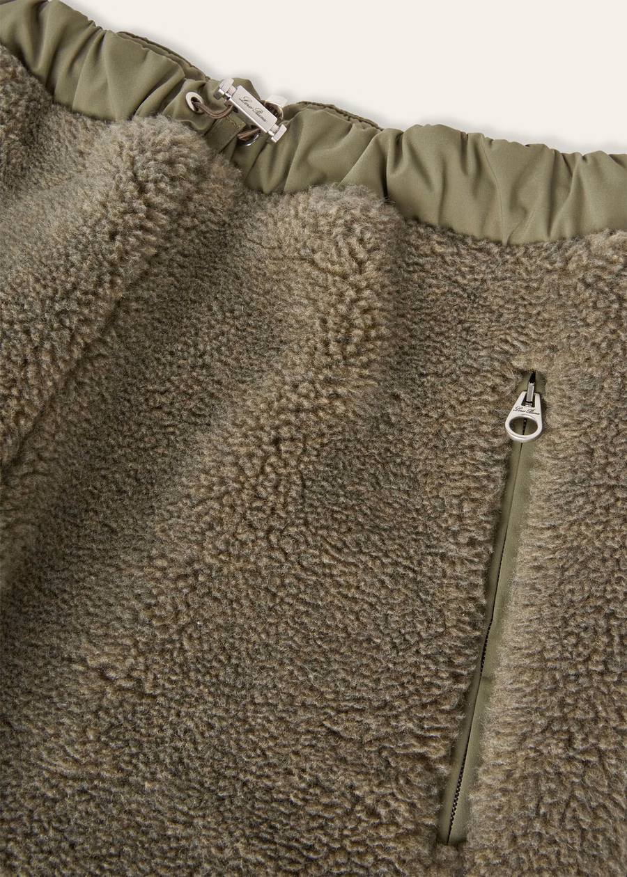 Qualba Silk Cashmere Pants - Rain System® Tundra Moss
